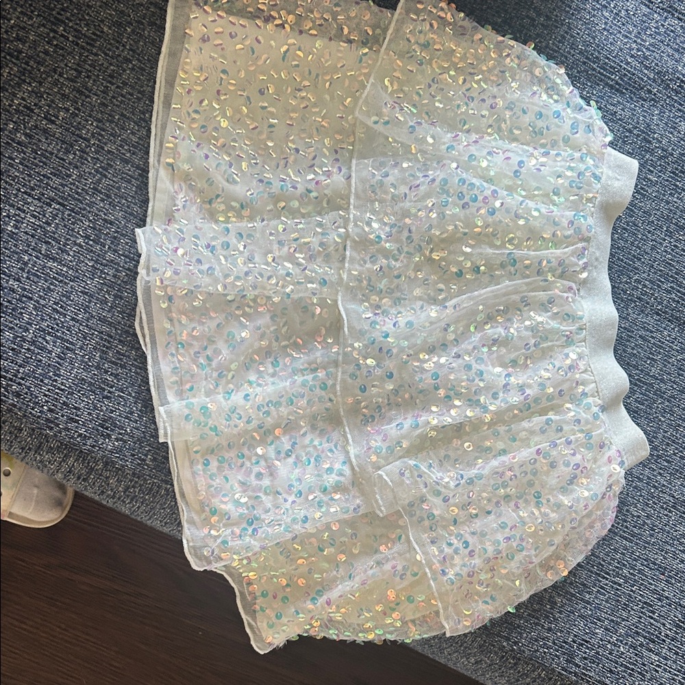 H&M Iridescent Sequin Kids Skirt